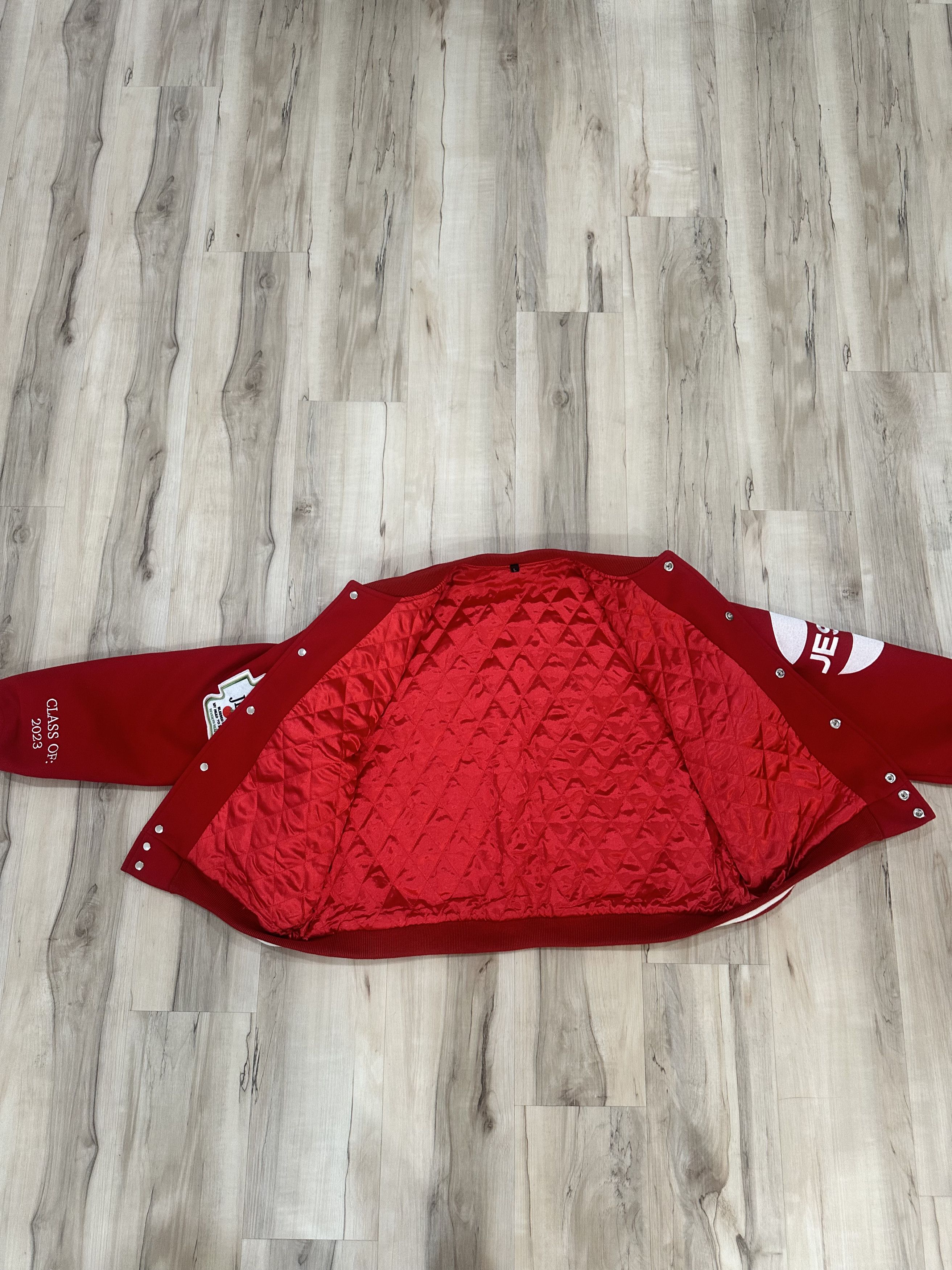 Seventh Heaven Seventh Heaven Branded Varsity Jacket Red L Size US L / EU 52-54 / 3 - 4 Thumbnail