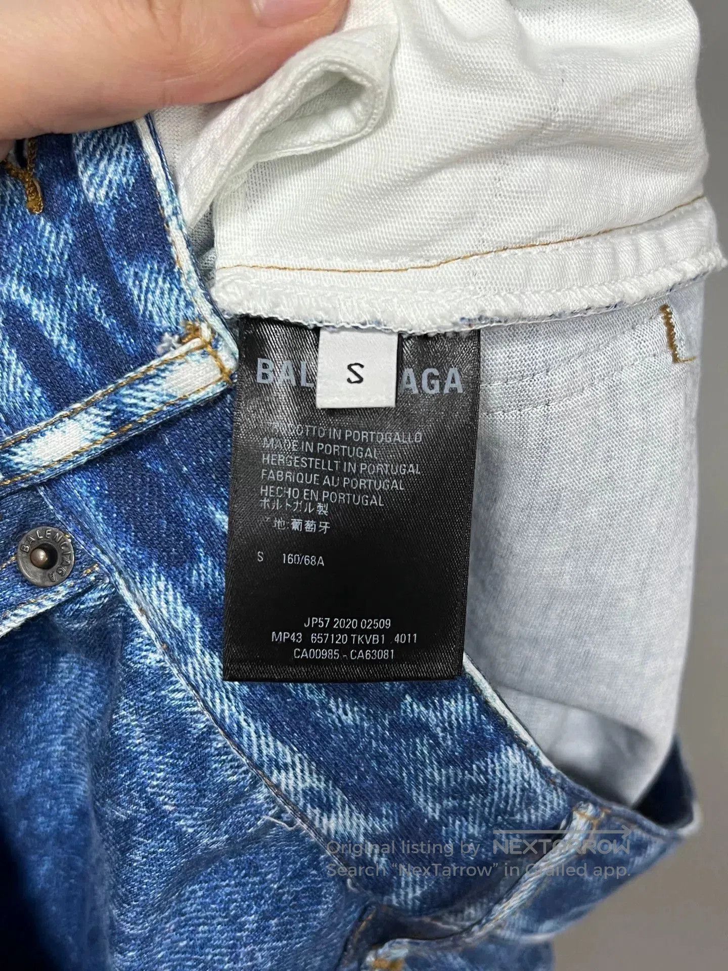 Balenciaga Balenciaga 3D Printed Wide. Size 26" / US 2 / IT 38 - 4 Thumbnail