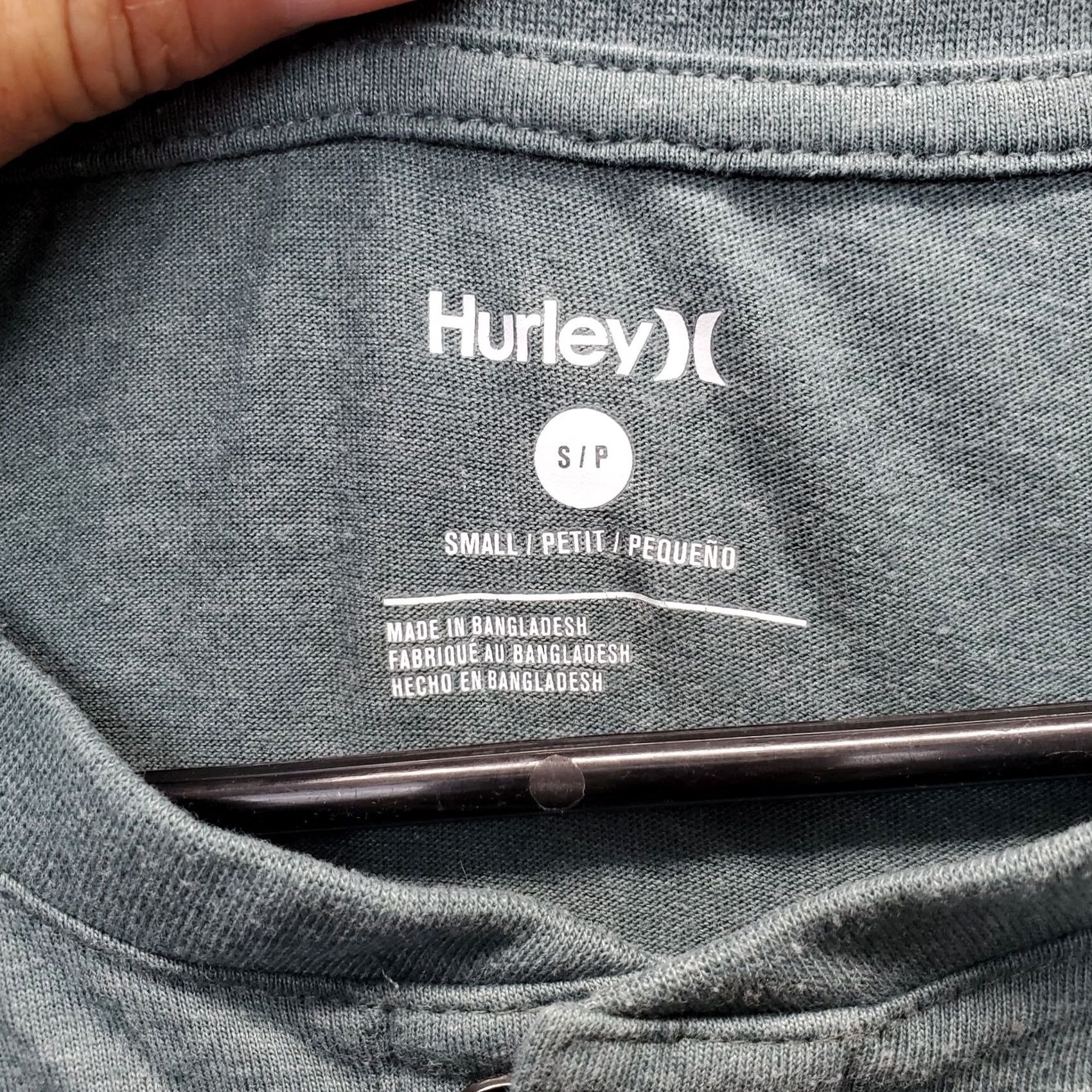 Hurley Hurley Paradise Henley Shirt Mens S Green Long Sleeve Regular Fit Pullover Size US S / EU 44-46 / 1 - 5 Thumbnail