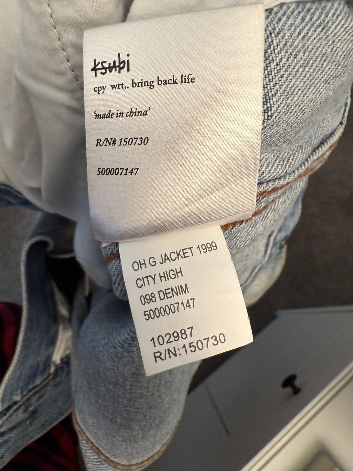 Ksubi Ksubi Denim Jacket Size US M / EU 48-50 / 2 - 5 Thumbnail