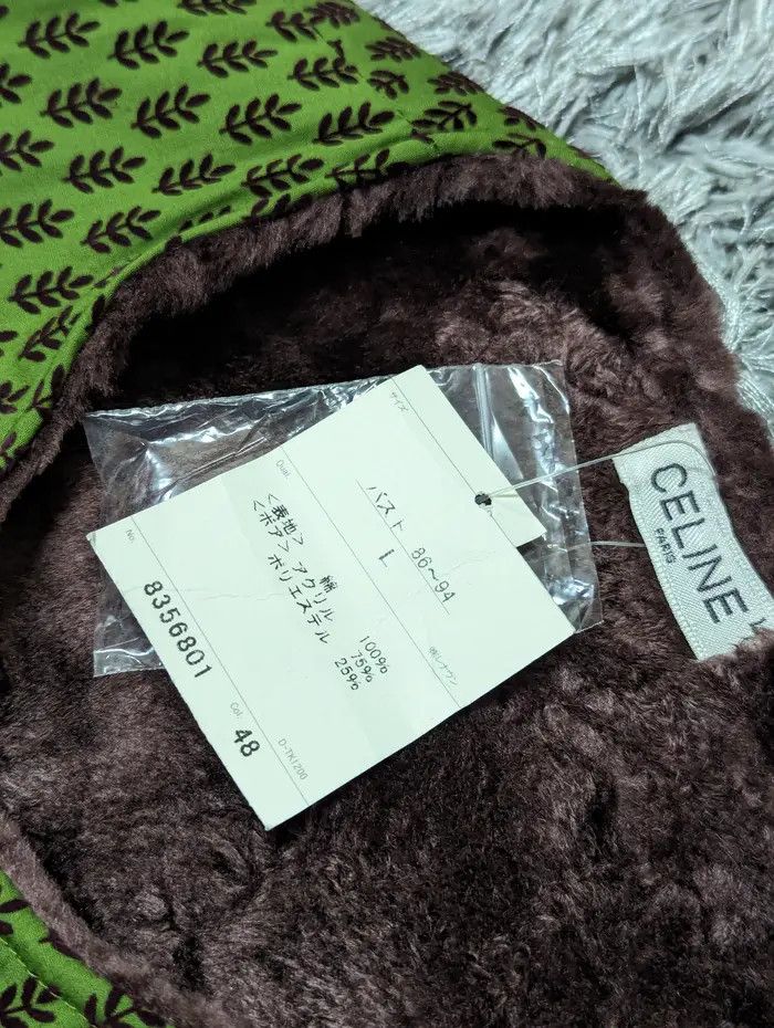 Celine Celine Winter Jacket Light Fur Coat Jacket Size L / US 10 / IT 46 - 7 Thumbnail
