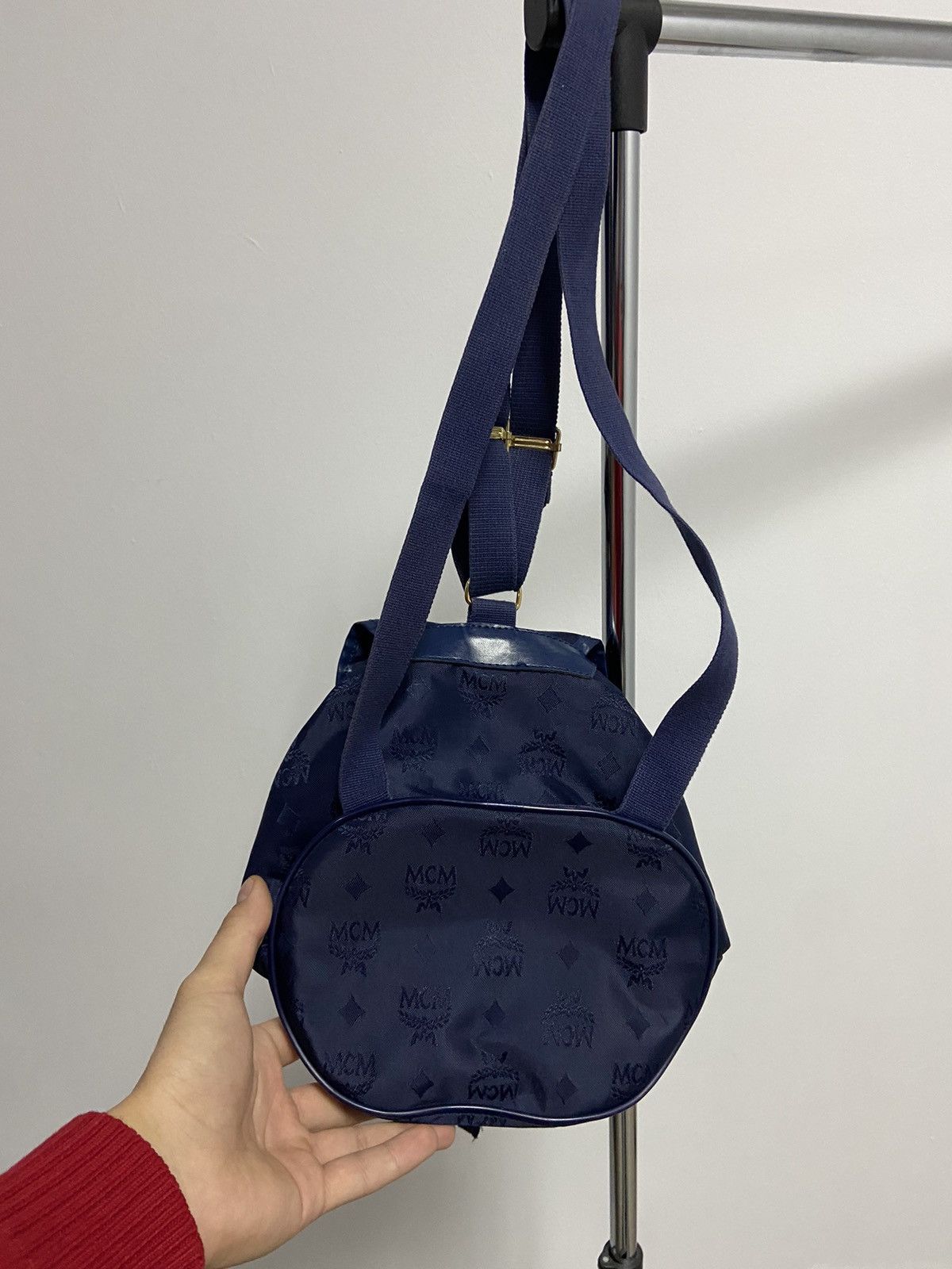 MCM × Vintage MCM mini Backpack monogram Vintage small Logo Luxury Y2K Size ONE SIZE - 3 Thumbnail