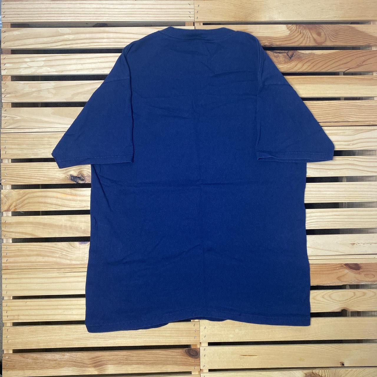 Fruit Of The Loom Vintage Earth Day 2001 Navy Blue Nature Tee Size Large Size US L / EU 52-54 / 3 - 2 Thumbnail