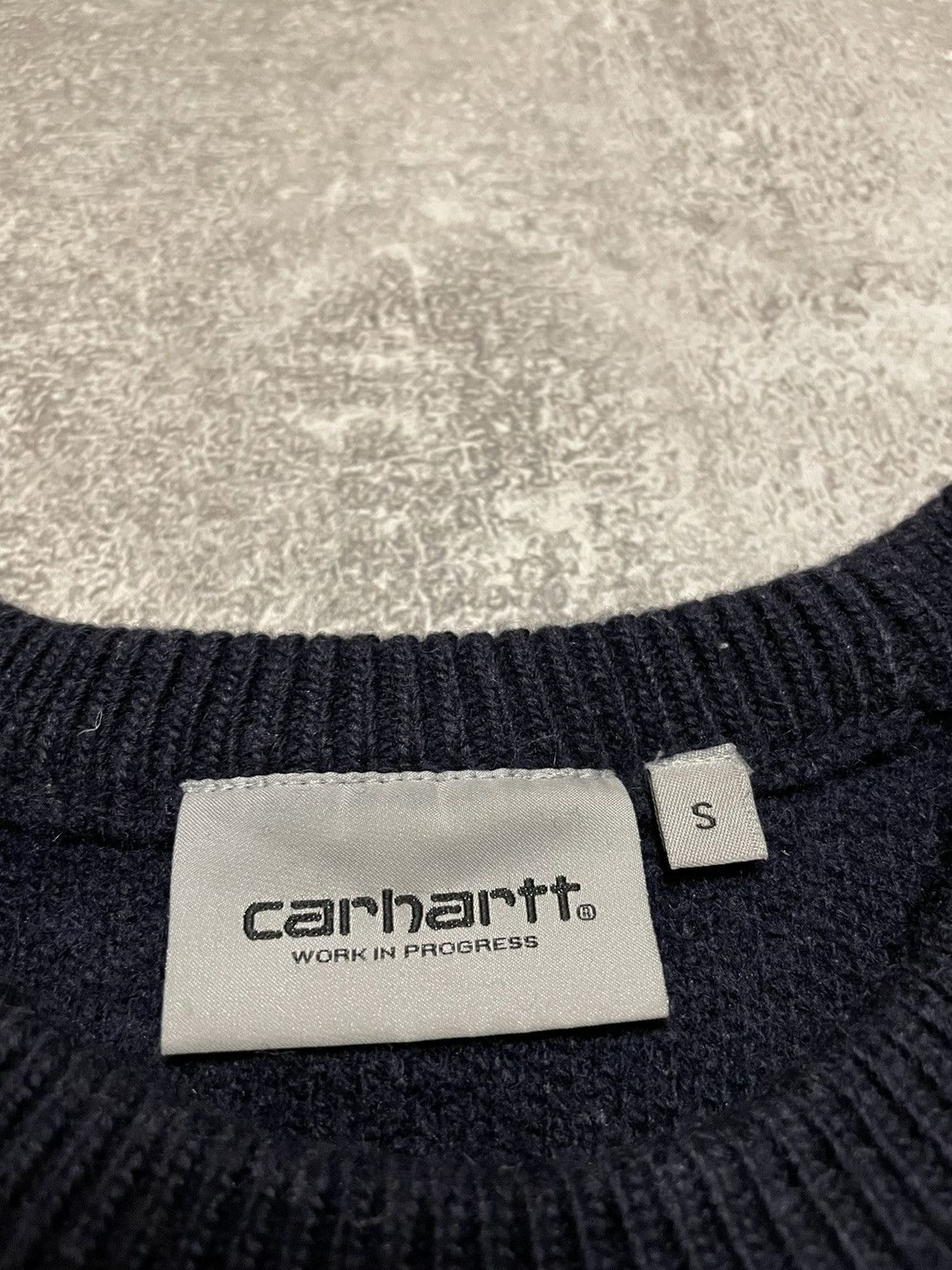 Carhartt Vintage Carhartt University Script Lambswool Sweater Size US S / EU 44-46 / 1 - 8 Thumbnail