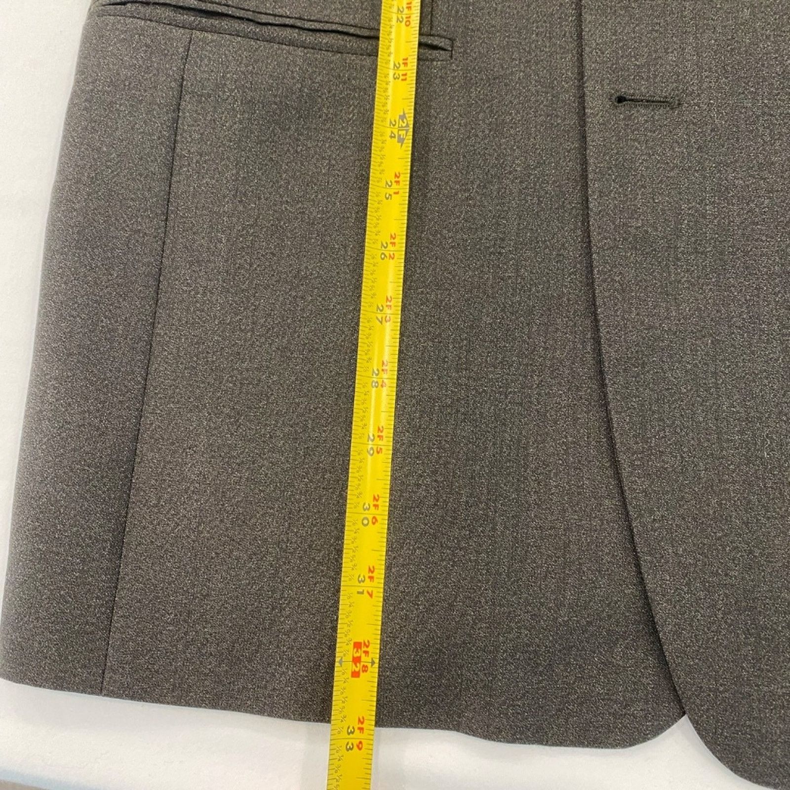 Hugo Boss Hugo Boss Three-Button Super 100 Virgin Wool Blazer - 42R Size 42R - 9 Thumbnail