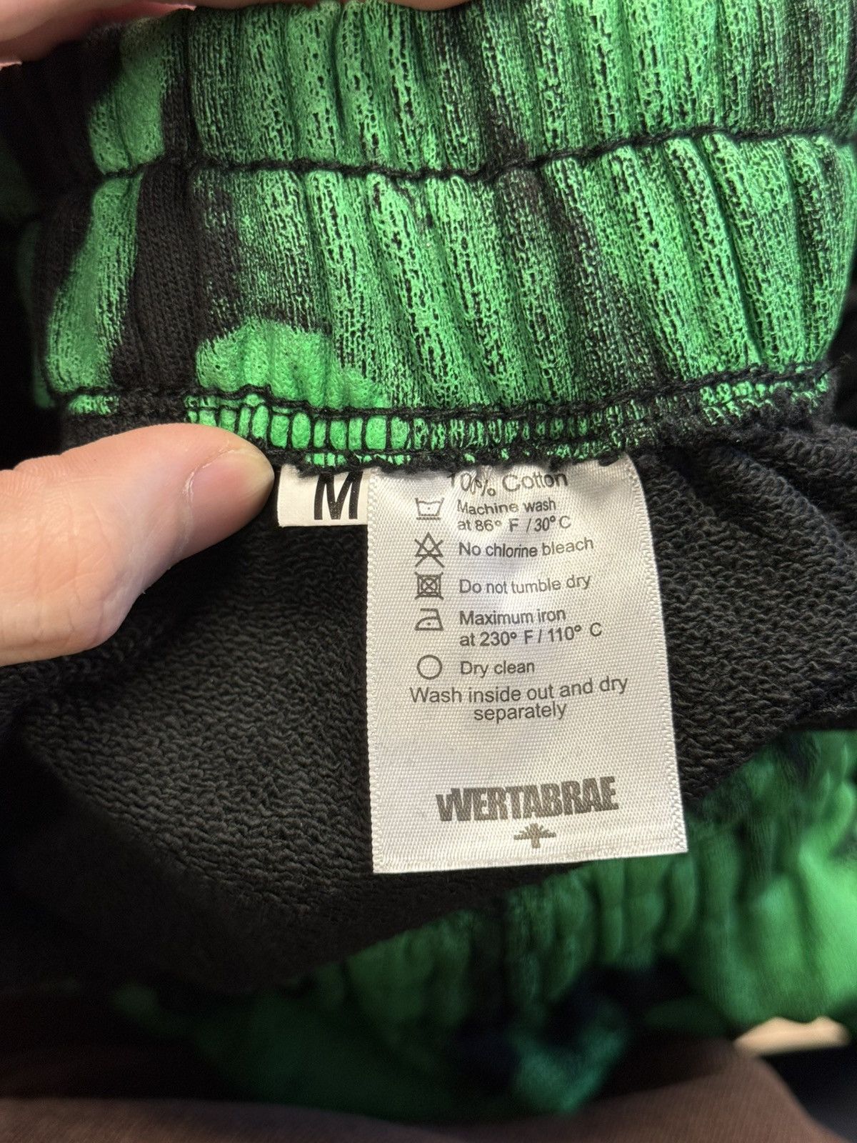 Vertabrae Vertabrae Skeleton Shorts Green Black Size M (NEW) Size US 28 / EU 44 - 5 Thumbnail