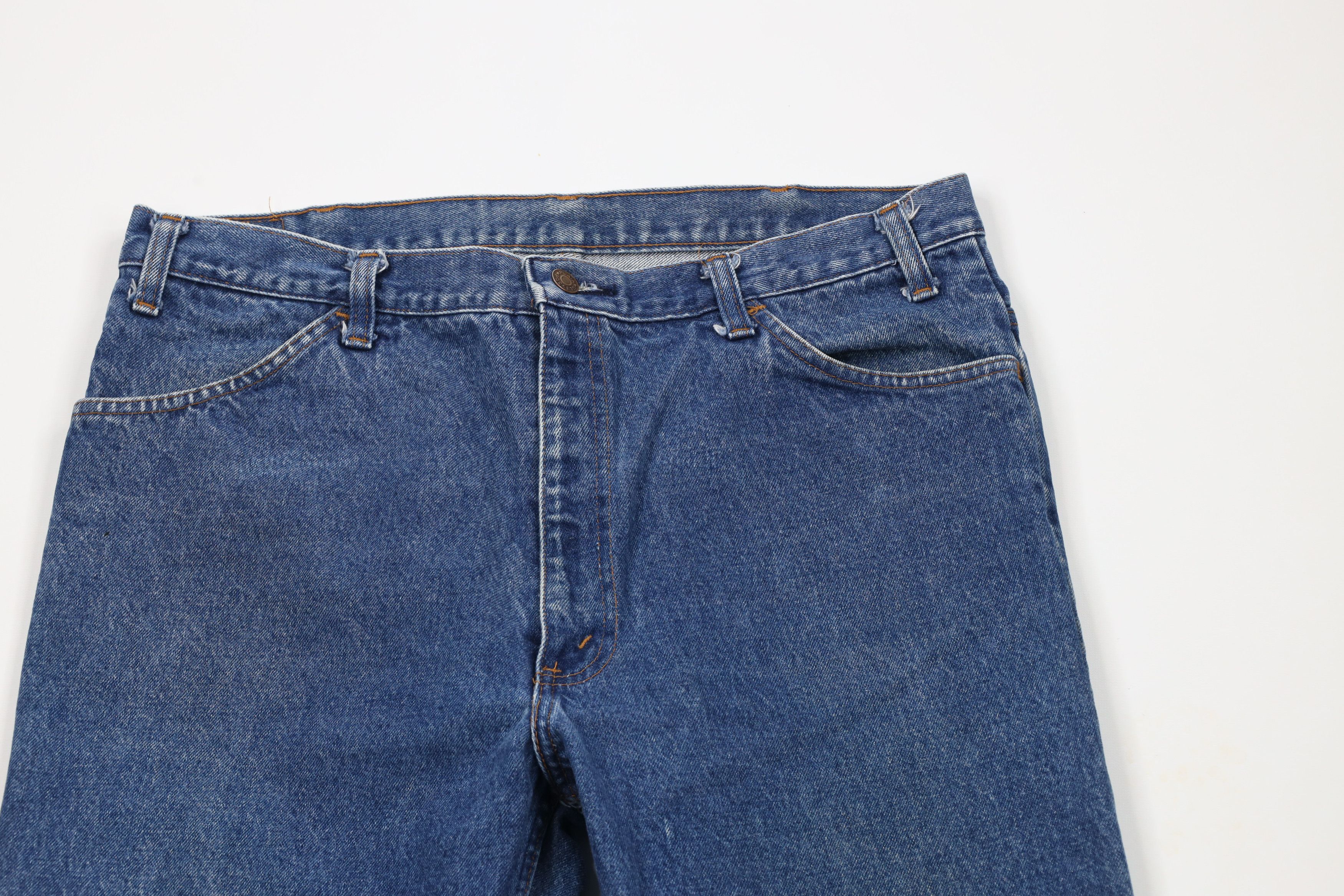 Vintage Vintage 70s Streetwear Bootcut Western Denim Jeans USA Size US 36 / EU 52 - 2 Thumbnail