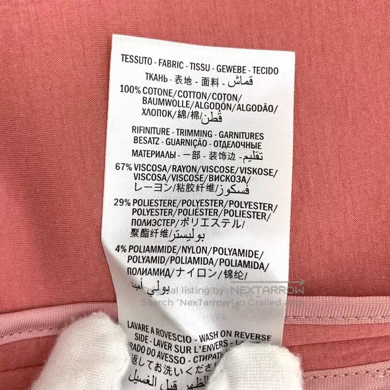 Gucci Gucci Pink letter embroidery cotton round-neck long-sleeve Size S / US 4 / IT 40 - 7 Thumbnail