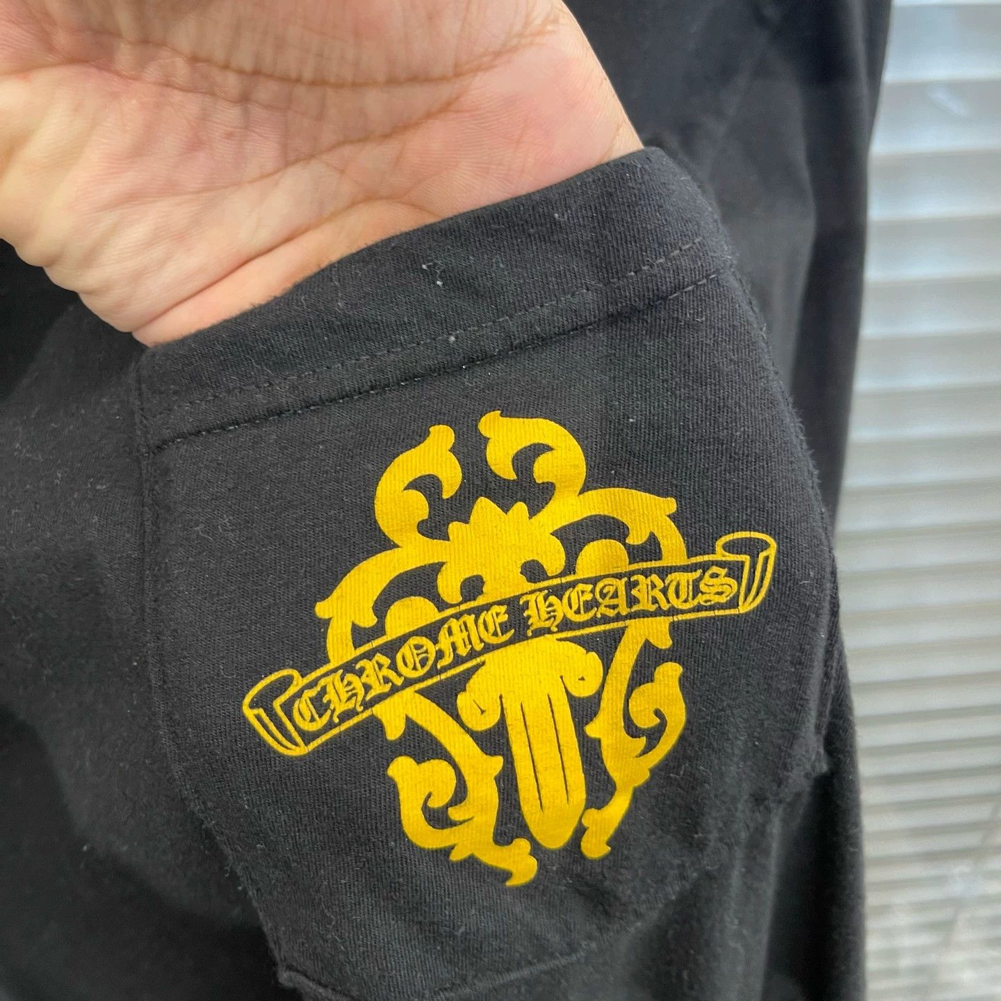 Chrome Hearts Chrome Hearts Classic Yellow Dagger Sanskrit LS S 99 New Size US S / EU 44-46 / 1 - 4 Thumbnail