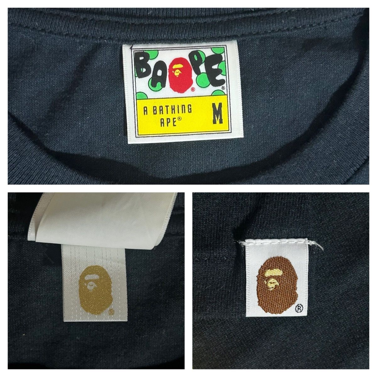 Bape Bape Ape Head Pink Flame Tee Size US M / EU 48-50 / 2 - 4 Thumbnail