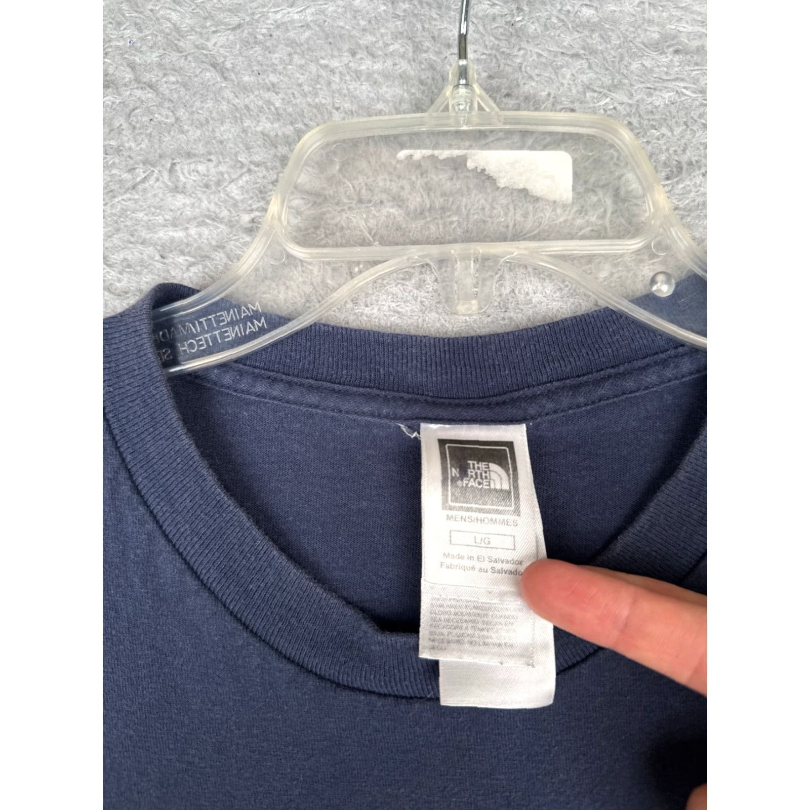The North Face The North Face Shirt Men Large Blue Short Sleeve Crew Neck 100% Cotton READ Size US L / EU 52-54 / 3 - 7 Thumbnail