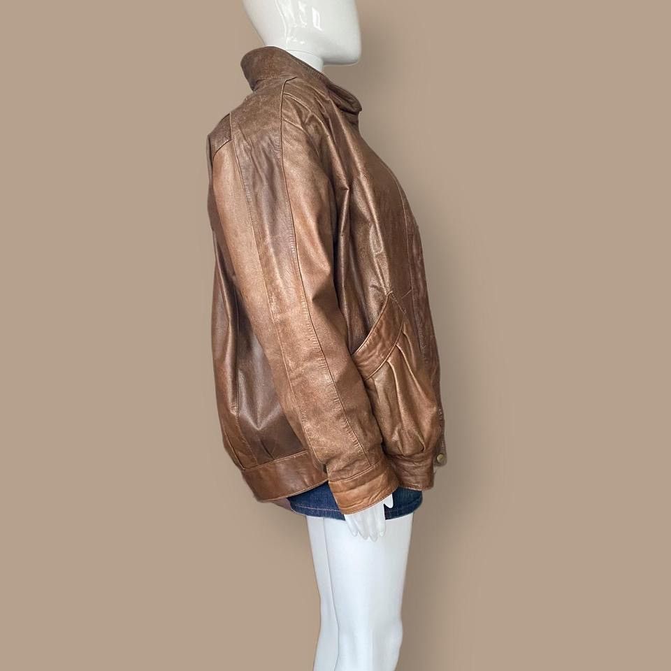 Vintage Vintage Leather Jacket Size ONE SIZE - 2 Thumbnail