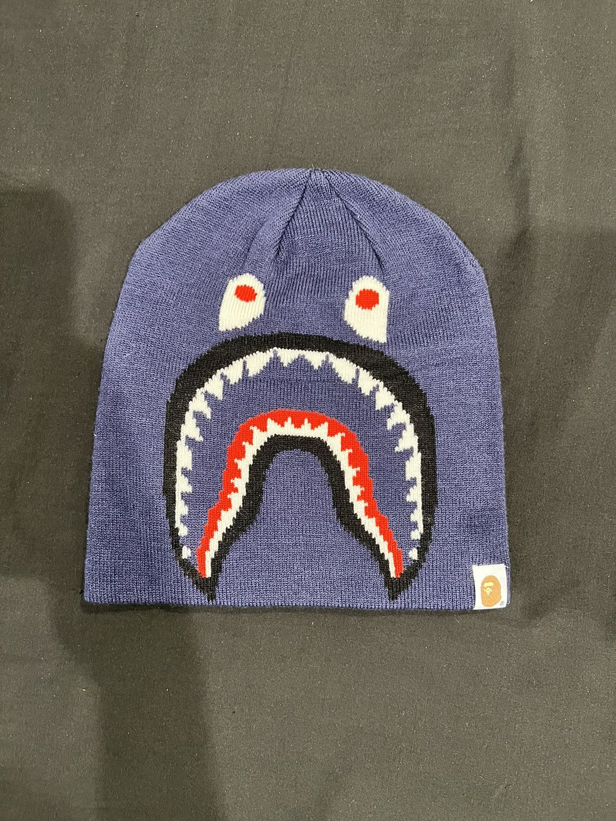Bape 2nd Shark Knit Cap | Grailed