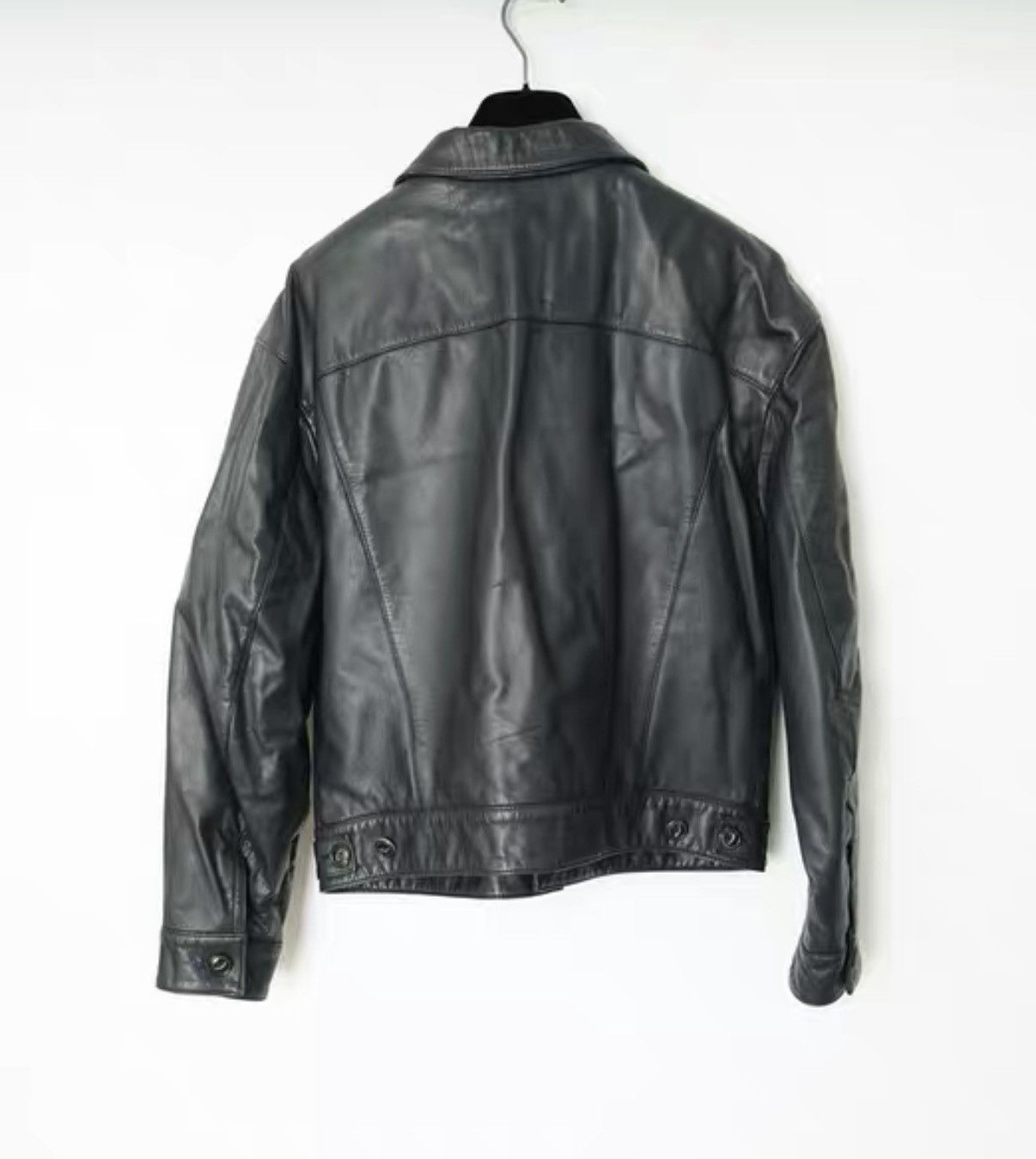 Yohji Yamamoto Yohji Yamamoto Y's Leather Jacket Size US S / EU 44-46 / 1 - 6 Thumbnail