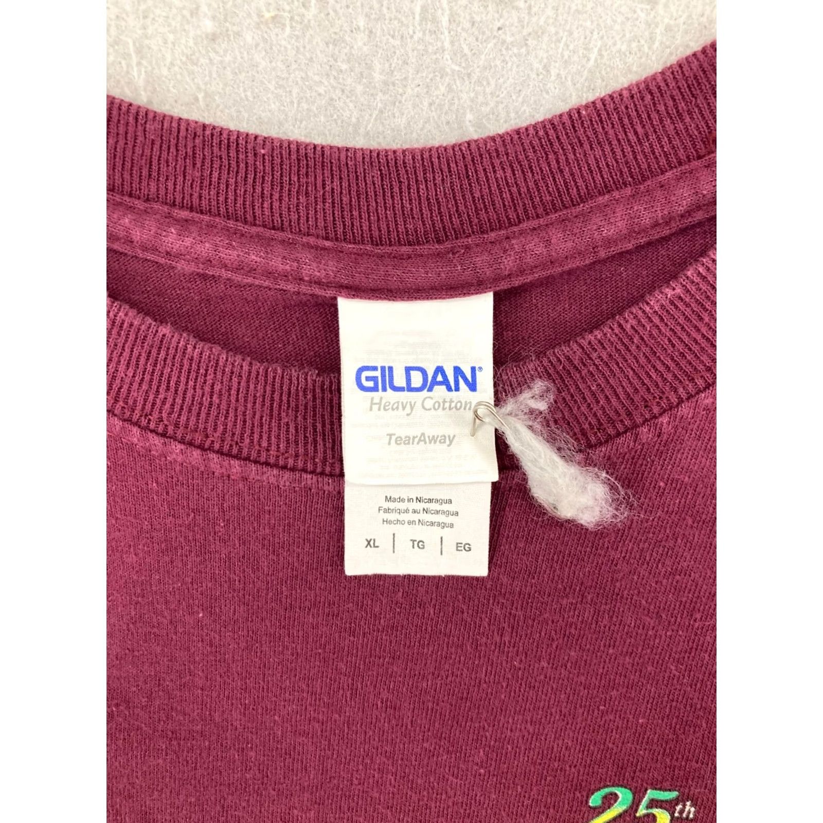 Gildan Biketoberfest Gildan Mens T-Shirt XL Red Motorcycle Bike Pattern Graphic Print Crew Neck Short Sleeve Cotton Jersey Shirt Size US XL / EU 56 / 4 - 5 Thumbnail
