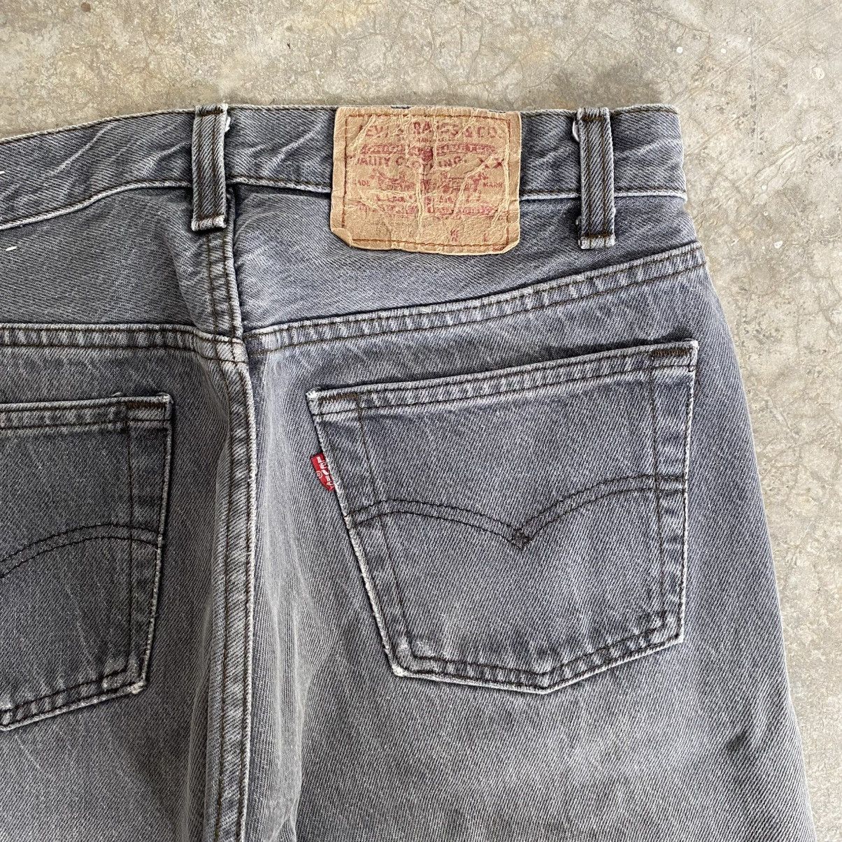 Levi's Vintage 80’s Levis 501 Faded Ash Grey Denim Jeans Size US 30 / EU 46 - 15 Thumbnail