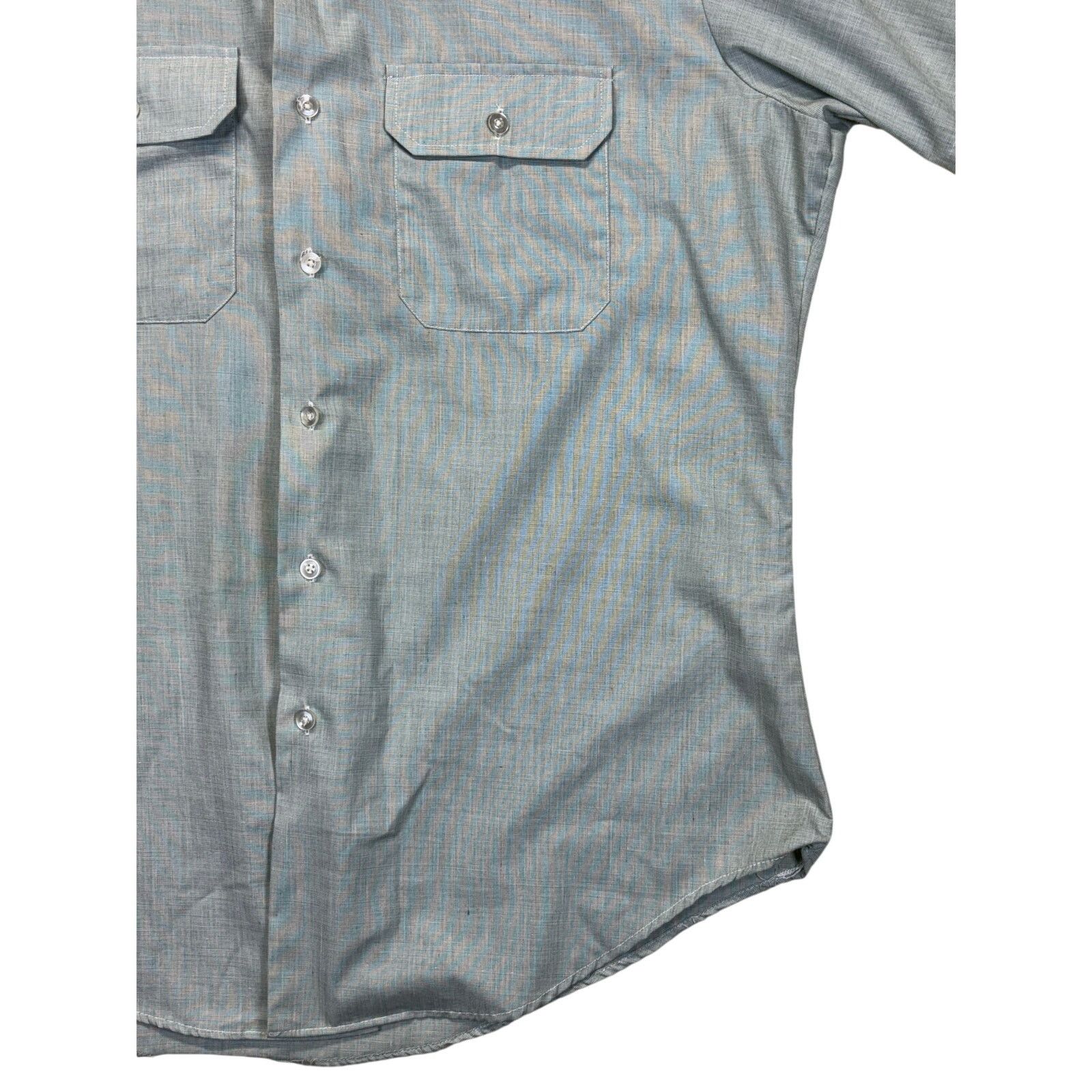 Creighton Vintage Creighton USA Work Shirt Short Sleeve Button Up Size US XL / EU 56 / 4 - 9 Thumbnail