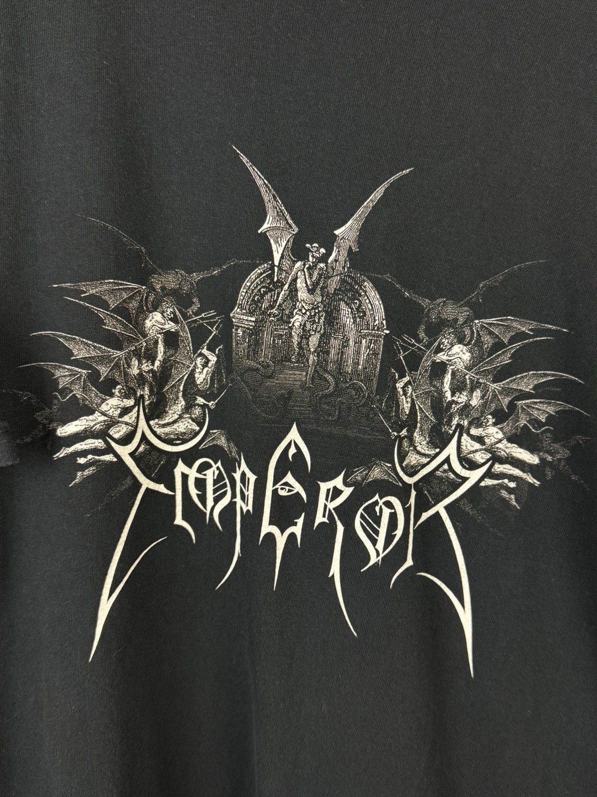 Band Tees Emperor Inno A Satana 2007 Black Metal Band T-Shirt L Size US L / EU 52-54 / 3 - 2 Thumbnail