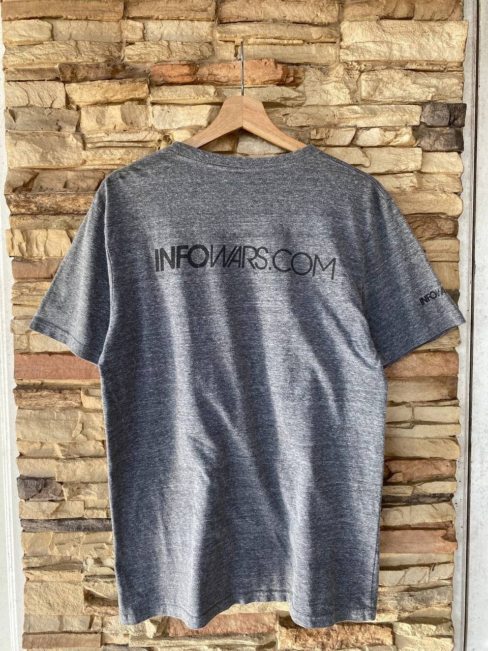 Vintage Vintage Rayon Grey Tees Size US L / EU 52-54 / 3 - 8 Thumbnail