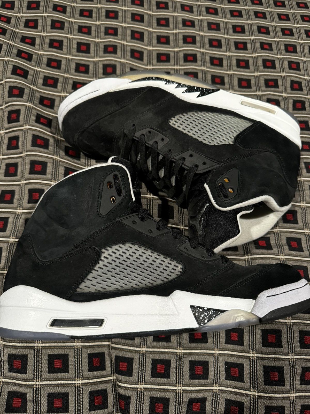 Nike Air Jordan 5s Retro Oreo (2013) Size US 13 / EU 46 - 1 Thumbnail
