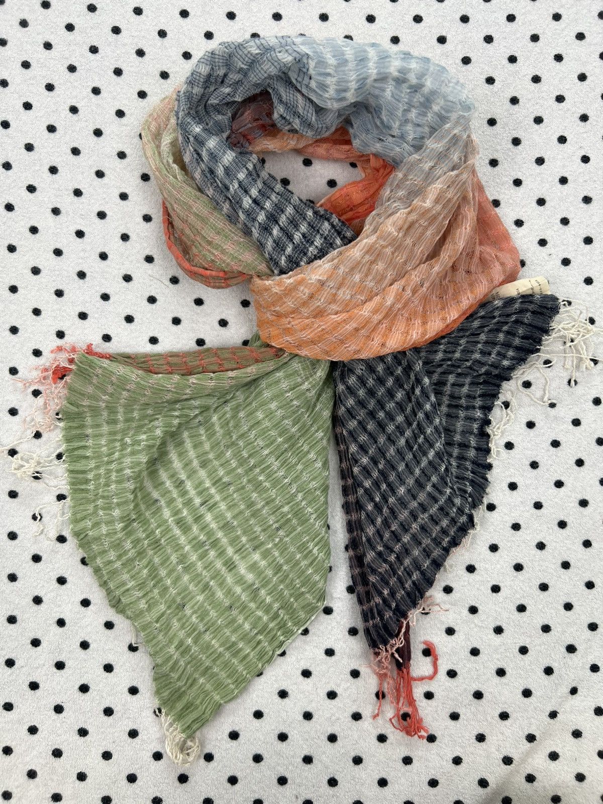 Japanese Brand Jurgen Lehl Scarf Size ONE SIZE - 1 Thumbnail