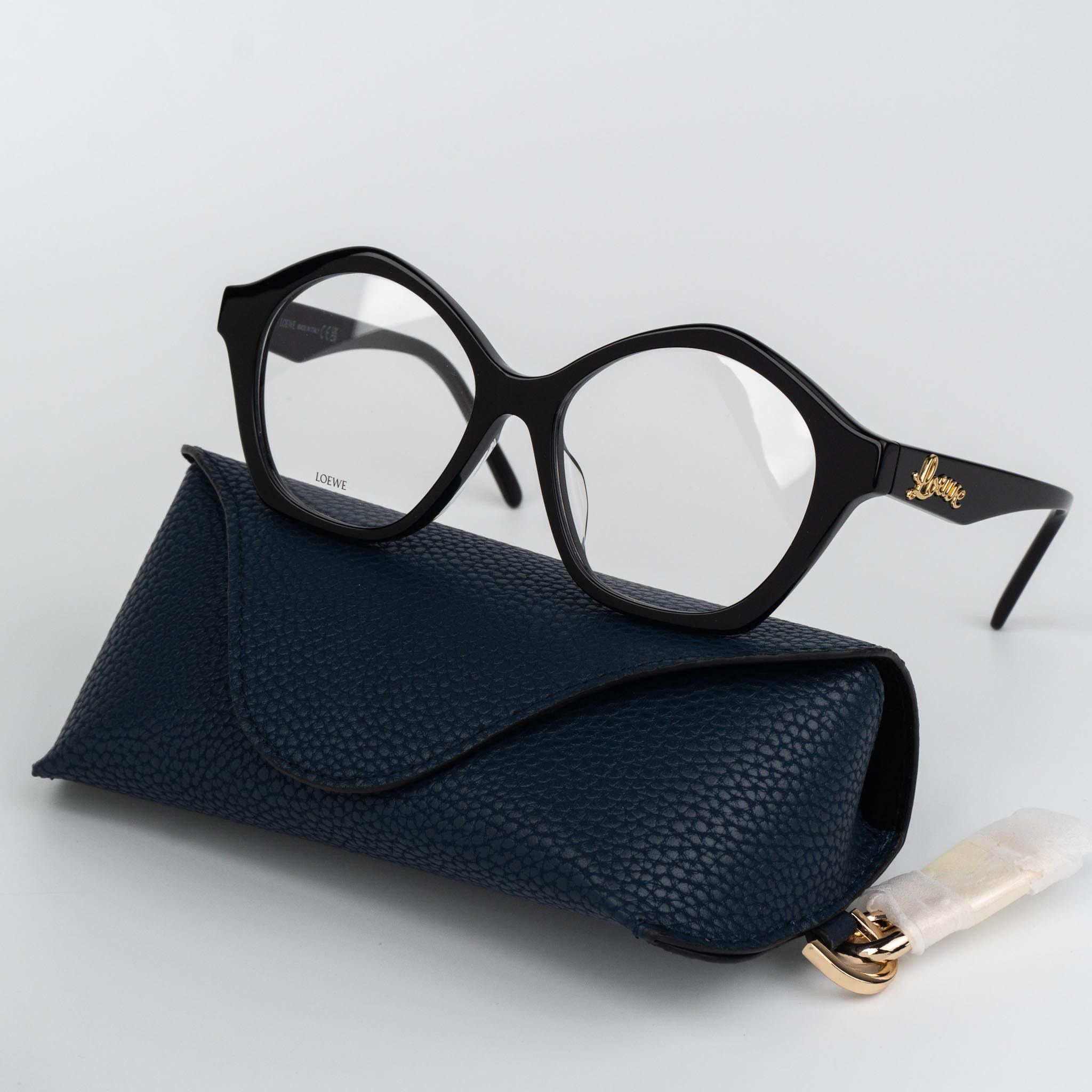 Loewe CURVY Women Eyeglasses LW50053F 001 NEW AUTHENTIC