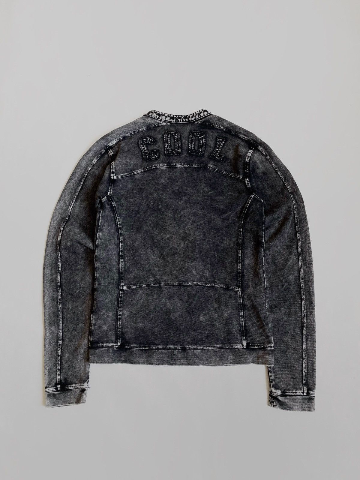 Japanese Brand Jillo graphite grey zip jacket Japanese style Size S / US 4 / IT 40 - 3 Thumbnail