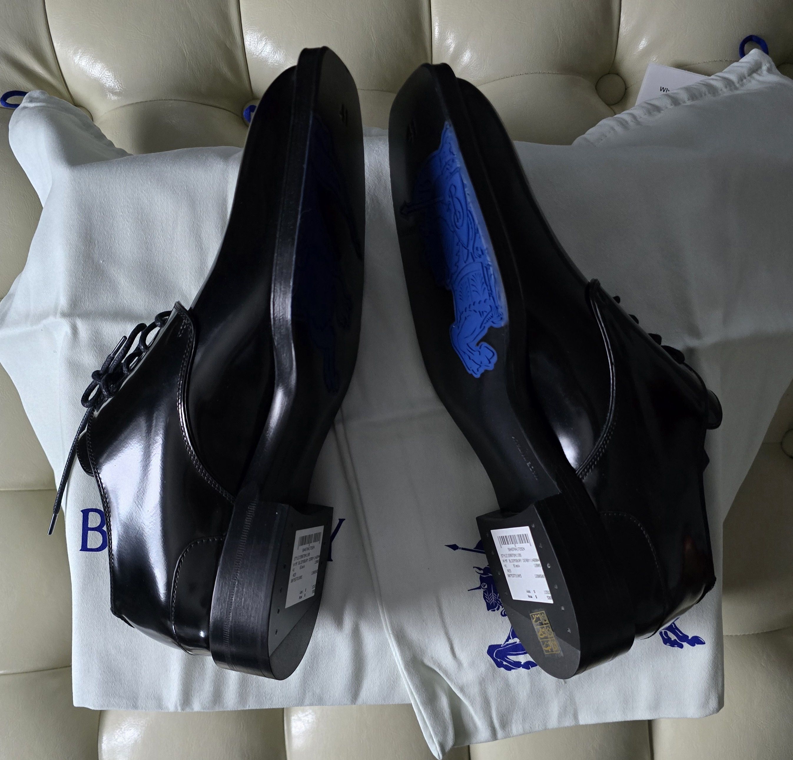 Burberry Burberry Bloomsbury Derby black shoe Size US 8 / EU 41 - 5 Thumbnail