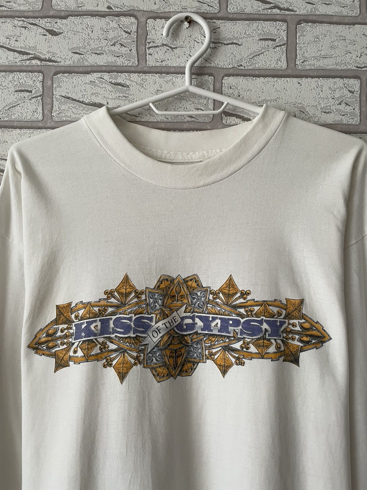 Vintage RARE Kiss Of The Gypsy Vintage Merch Tee T shirt Long Sleeve Size US XL / EU 56 / 4 - 11 Thumbnail