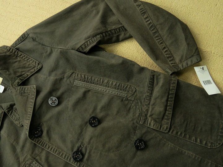 RRL Ralph Lauren Washed Canvas Peacoat Size US L / EU 52-54 / 3 - 5 Thumbnail