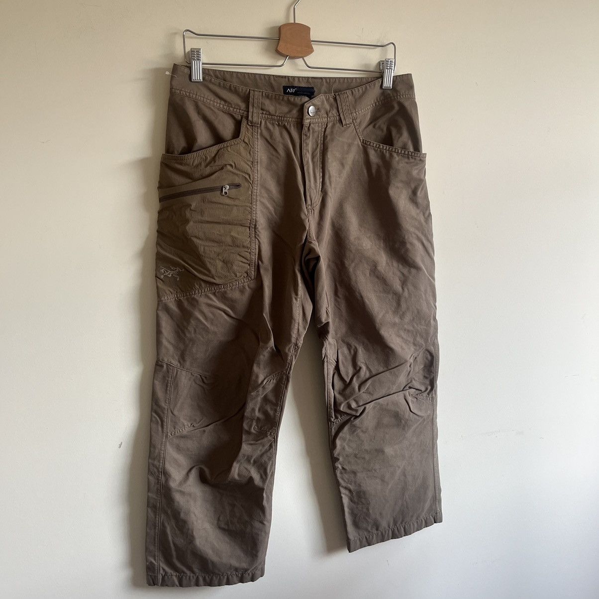 Arc'Teryx Arcteryx Pants Brown Knee Gorp Cargo Pants Hiking | Grailed