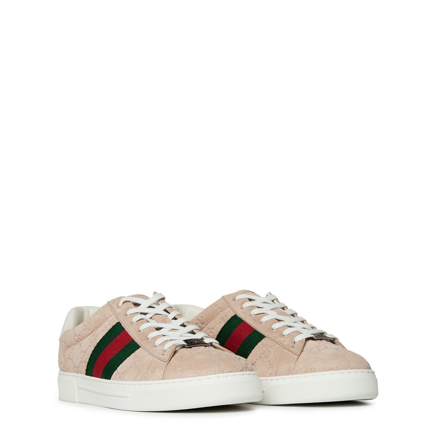 Gucci GUCCI Gg Web Ace Sneakers Size US 11 / EU 44 - 4 Thumbnail