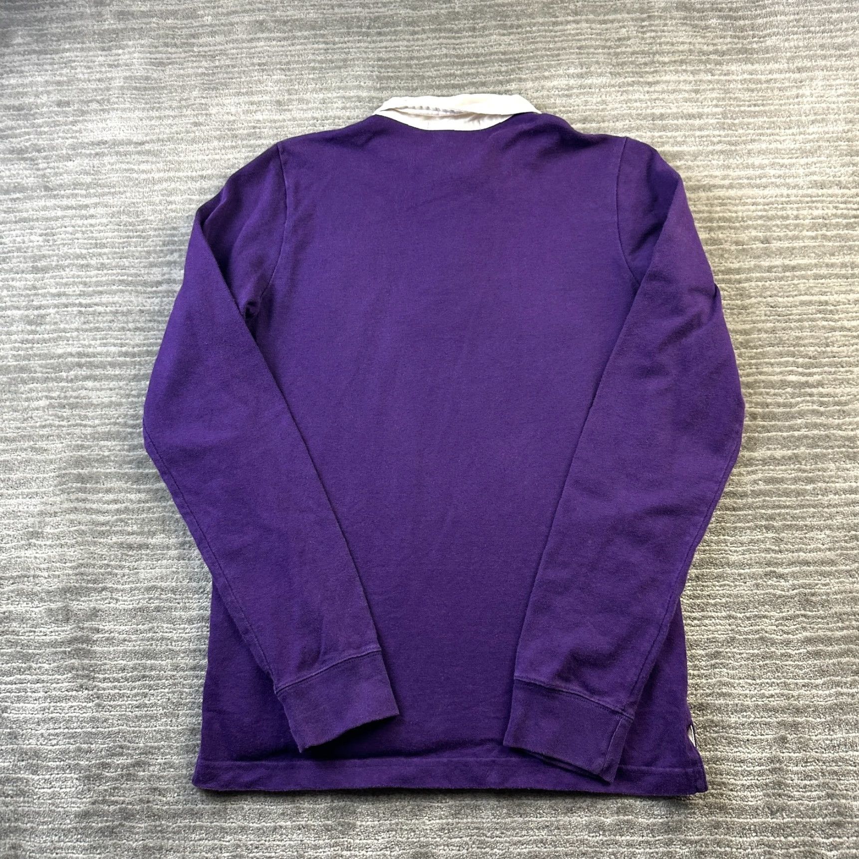 Polo Ralph Lauren VINTAGE Polo Ralph Lauren Shirt Womens Medium Purple Rugby Crest Y2K Preppy Size M / US 6-8 / IT 42-44 - 2 Thumbnail
