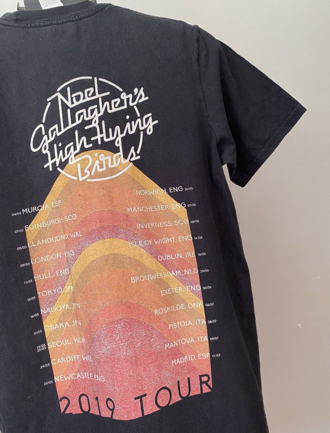 Band Tees × Vintage Noel Gallagher 2019 Tour Vintage T shirt Size US M / EU 48-50 / 2 - 4 Thumbnail