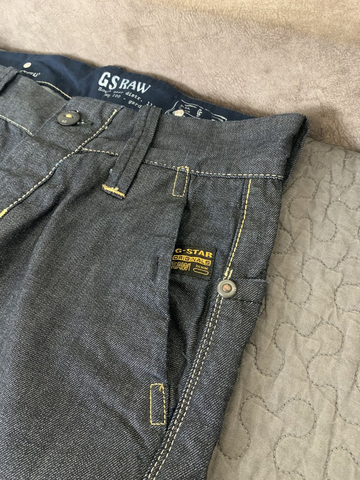G-Star G Star Raw Denim Jeans Size US 30 / EU 46 - 8 Thumbnail