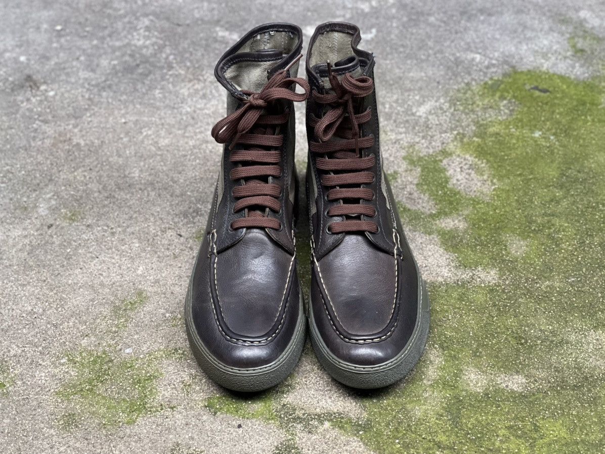 Wooyoungmi Wooyoungmi Leather Hi-Top Sneaker Size US 8 / EU 41 - 3 Thumbnail