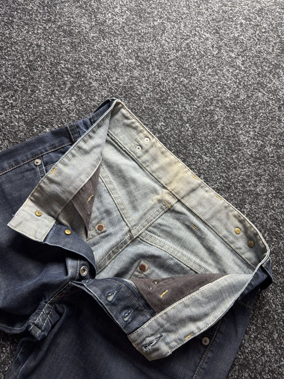 G-Star Vintage 00s G-Star 3301 Dark Wash Denim Jeans Straight Fit Size US 30 / EU 46 - 11 Thumbnail