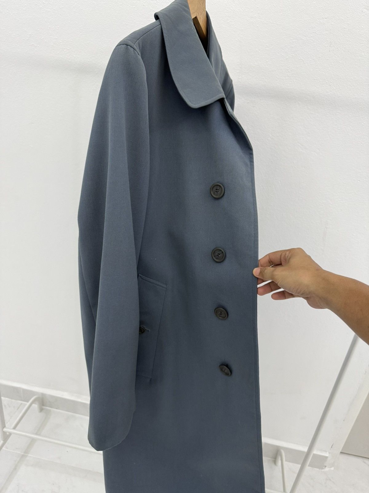 Burberry Vintage 1990s Burberry’s Coat Made in ENGLAND Casual Style Size S / US 4 / IT 40 - 3 Thumbnail
