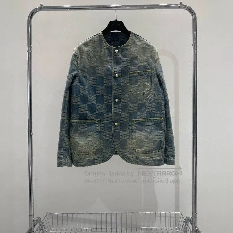 Louis Vuitton 25 New Co-branded Fei-Dong Collarless Denim