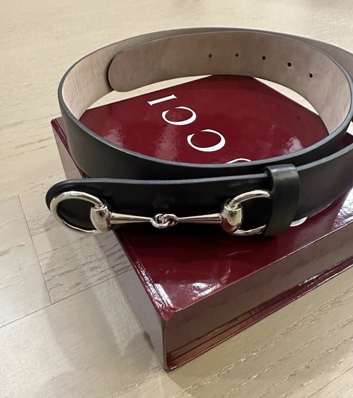 Gucci Gucci by Demna Horsebit Belt. Size ONE SIZE - 1 Thumbnail