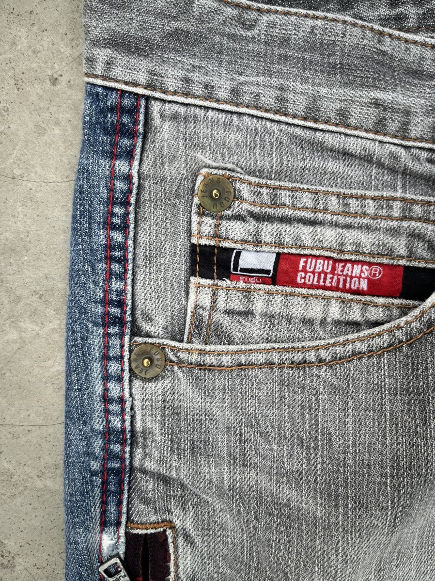 Fubu × JNCO × Japanese Brand Y2K FUBU THE COLLECTION Size US 34 / EU 50 - 4 Thumbnail