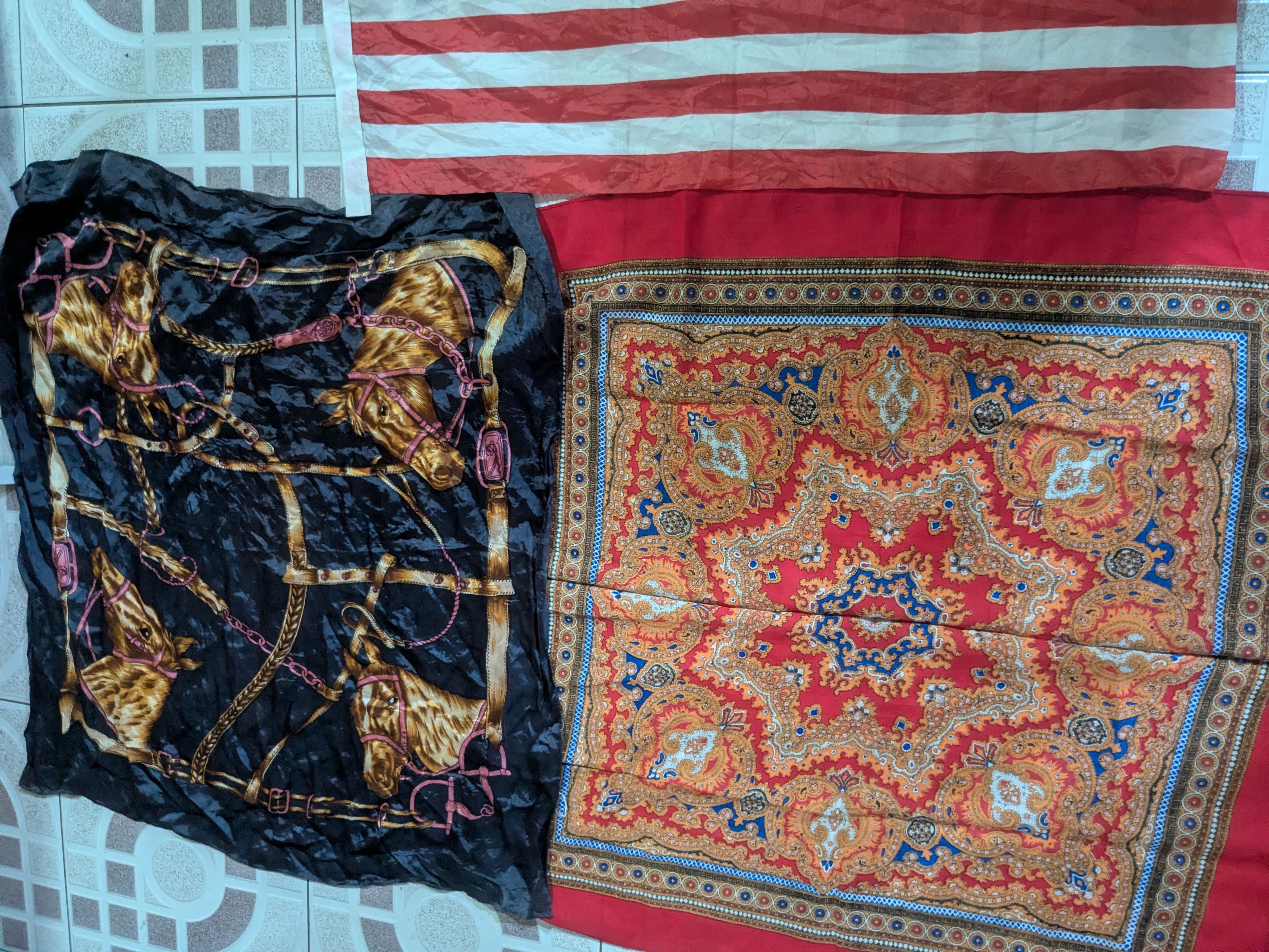 Vintage scarves and USa flags vintage 80's Size ONE SIZE - 3 Thumbnail