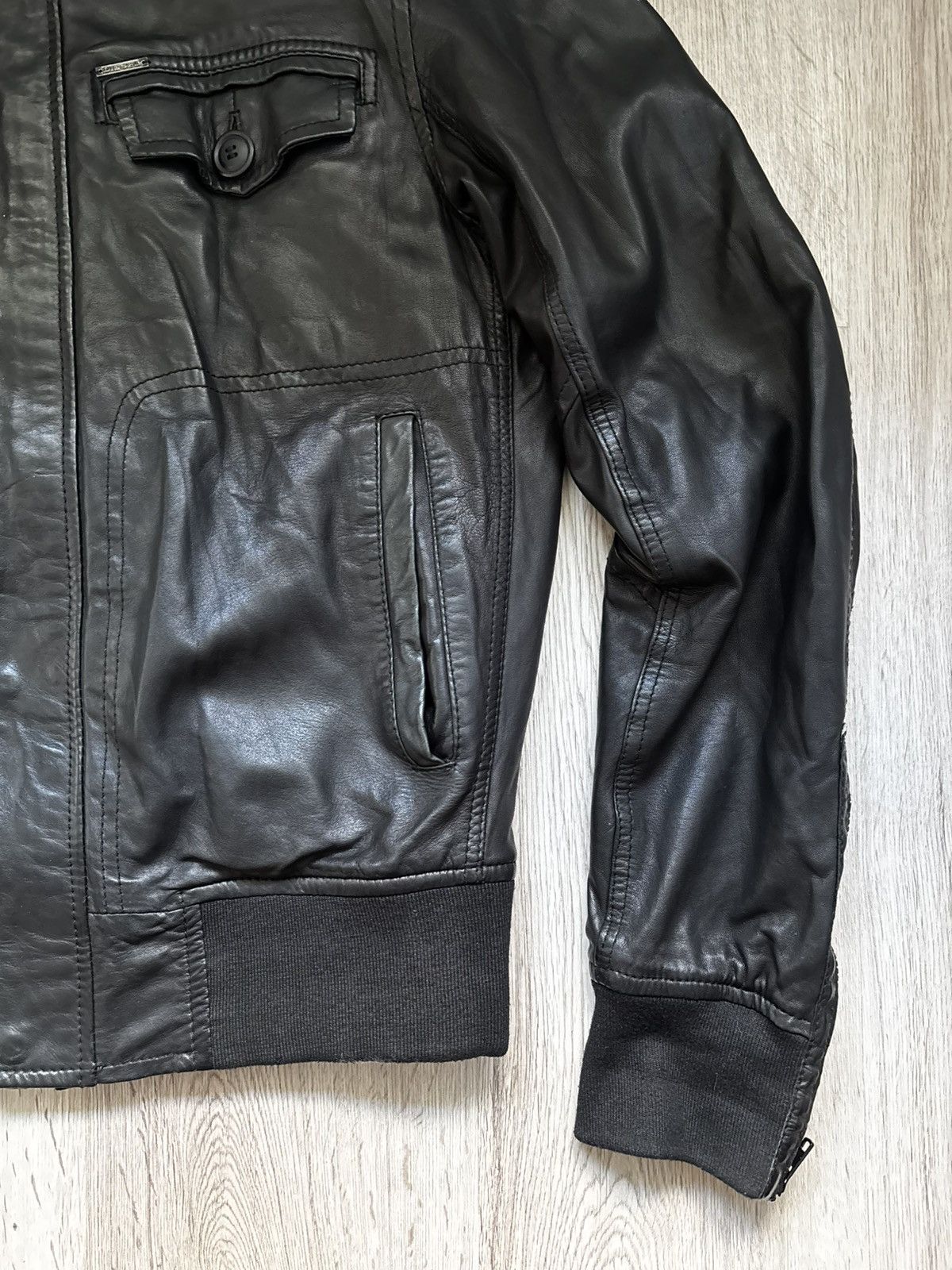 Diesel Diesel Single Rider Leather jacket Size US S / EU 44-46 / 1 - 2 Thumbnail