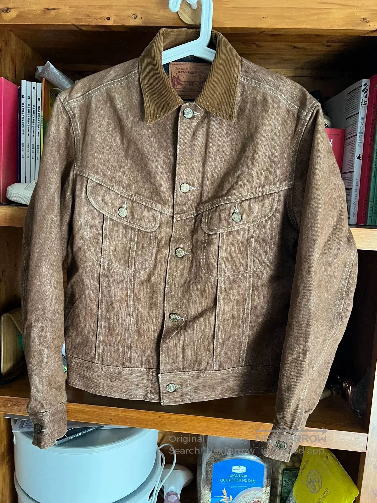zerrows Zwodder 16OZ Denim Storm Rider Jacket. Size US S / EU 44-46 / 1 - 3 Thumbnail