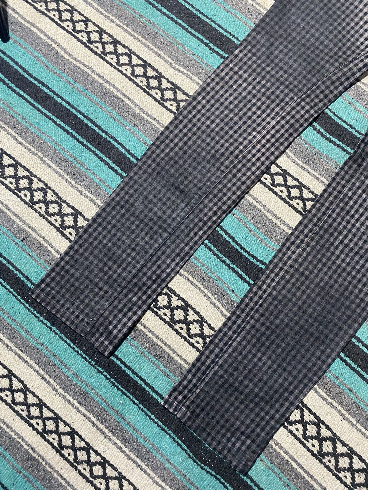 Tornado Mart Tornado Mart Checkered Skinny Jeans Size US 32 / EU 48 - 10 Thumbnail