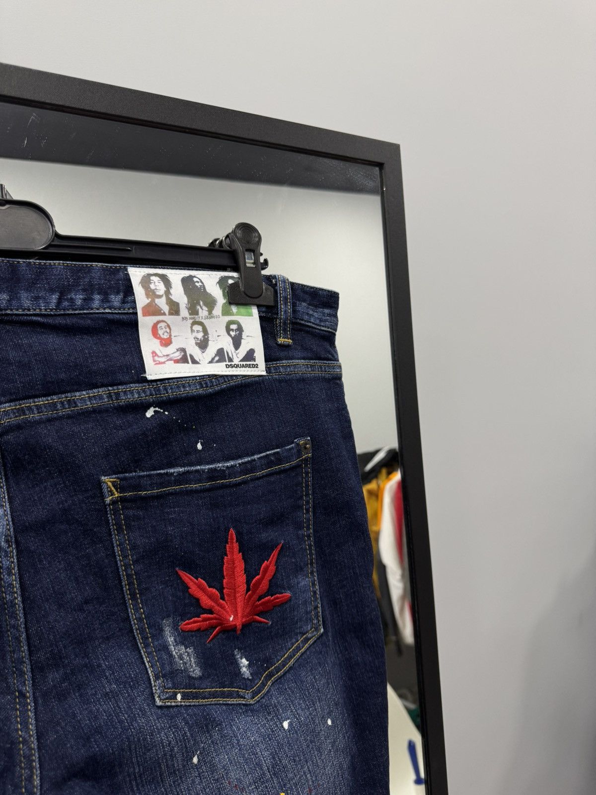 Dsquared2 Dsquared2 x Bob Marley distressed denim shorts size 54 Size US 38 / EU 54 - 5 Thumbnail