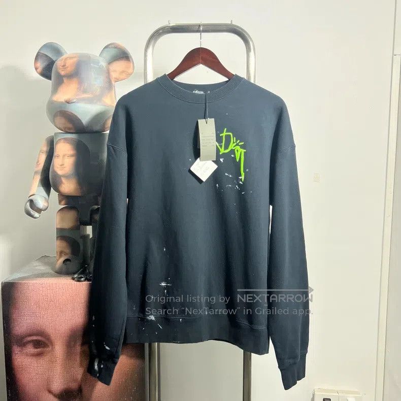 Dior Dior Ink-splattered sweatshirt Size US XS / EU 42 / 0 - 1 Thumbnail