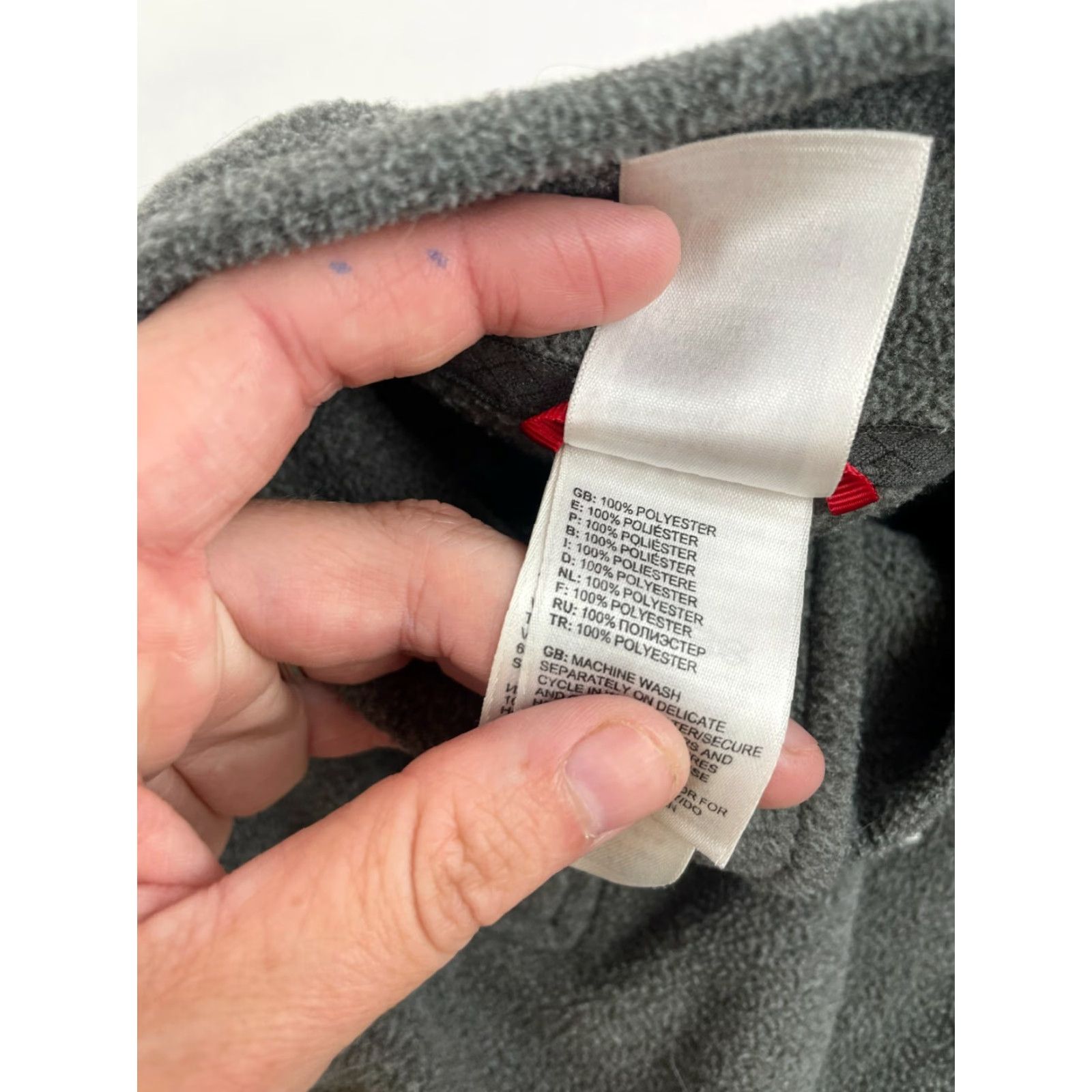 The North Face The North Face Sweatshirt Women's Size Small Gray Fleece 1/4 Zip Mock Neck Pullover Size S / US 4 / IT 40 - 7 Thumbnail