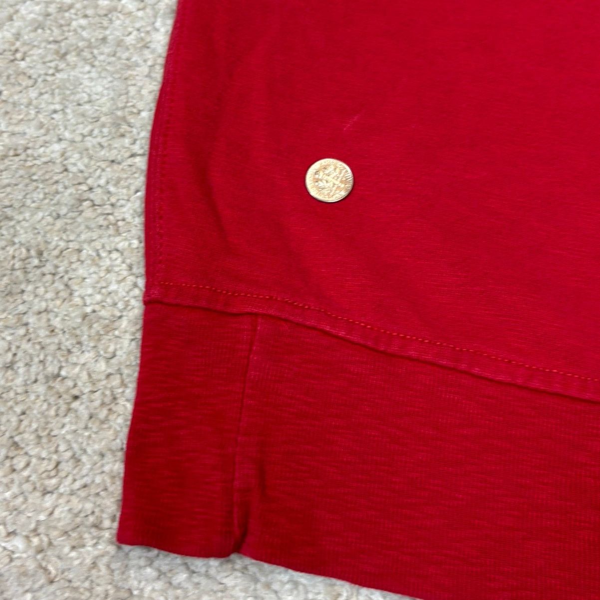 Polo Ralph Lauren VTG Polo Ralph Lauren 1/4 Zip Snap Pullover Sweatshirt S Size US S / EU 44-46 / 1 - 15 Thumbnail