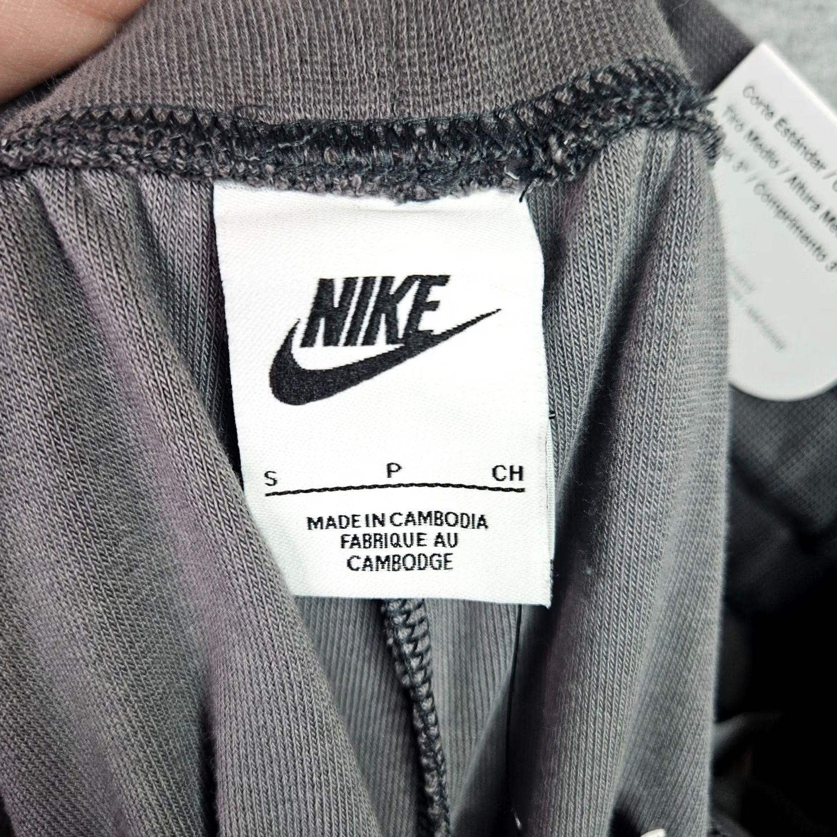 Nike Nike Women’s Lounge Shorts Gray Mid Rise 3” Athletic L New Size 36" / US 14 / IT 50 - 6 Thumbnail